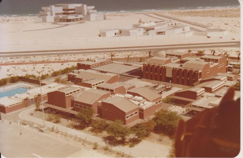 The campus in 1994 after extensions in previous years.