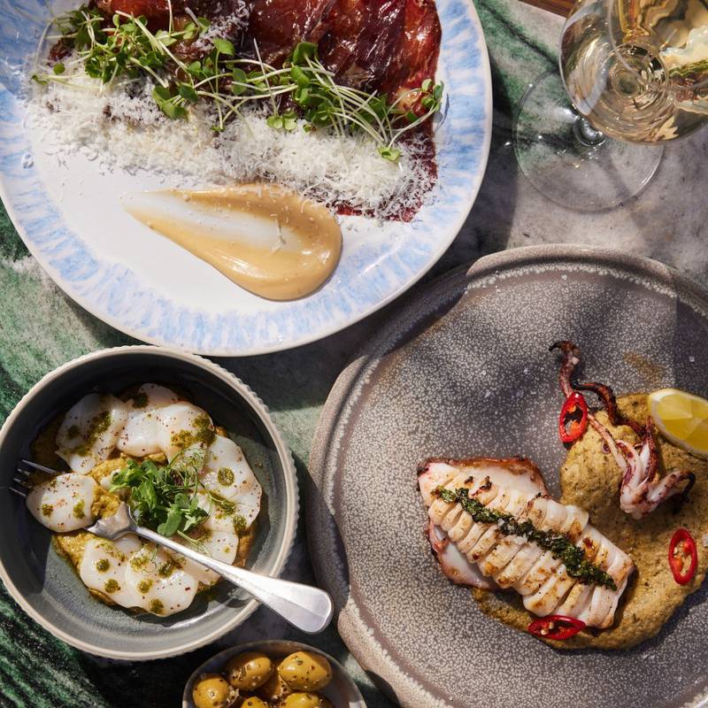 The beachfront restaurant has plenty of seafood on its menu. Photo: Nuska Beach