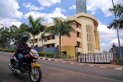The Hope Hostel in Kigali, Rwanda, was due to house asylum seekers under the British government's plan, which has been ruled unlawful. PA