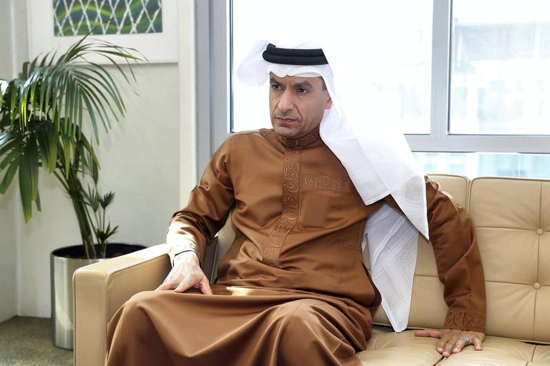 DUBAI , UNITED ARAB EMIRATES , February 25 – 2019 :- Jamal Al Kishi , Chief Executive Officer of Middle East & Africa of Deutsche Bank AG during the interview at the Deutsche Bank in DIFC in Dubai. ( Pawan Singh / The National ) For Business. Story by Sarmad Khan
