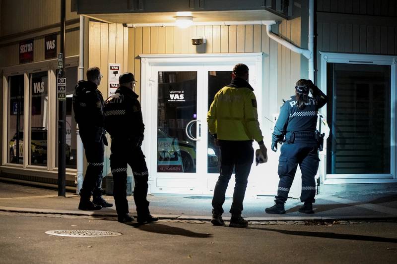 Residents of Kongsberg have been left shocked by the incident. Reuters