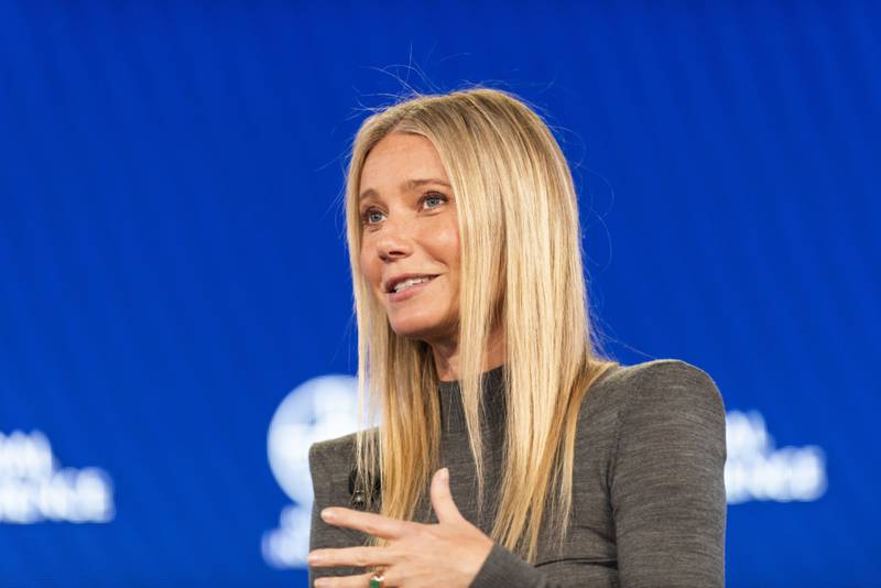 Gwyneth Paltrow says her diet aims to control the high levels of inflammation she's suffering from as a result of long Covid. Photographer: Lauren Justice / Bloomberg