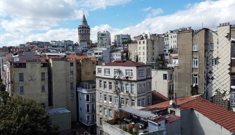 Residential buildings in Istanbul, Turkey. Iranians account for the highest number of Turkish home purchases, followed by Iraqis and Russians. Bloomberg