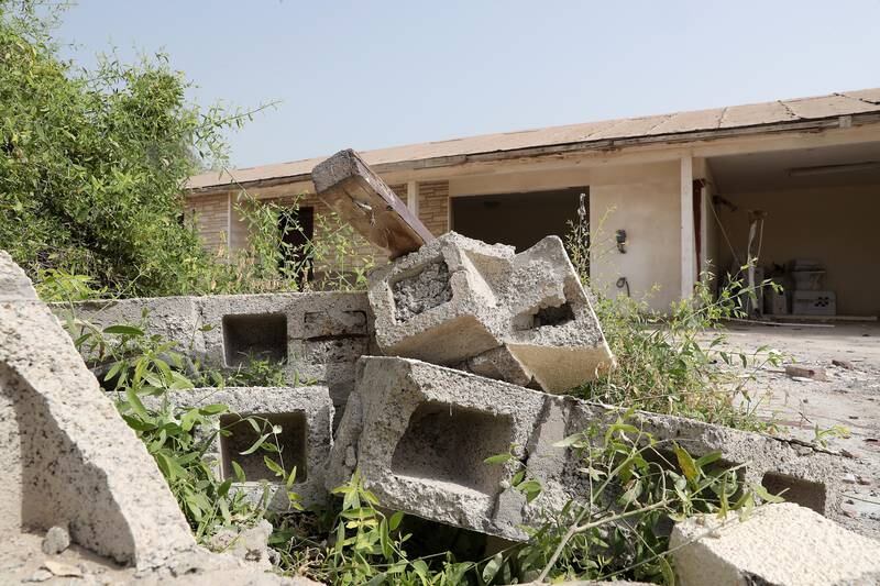 View of a vacant villa in Jebel Ali Village in Dubai. Photos: Pawan Singh / The National