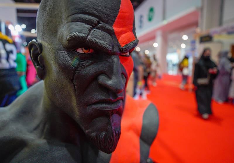 The Middle East Film and Comic Con took place in Abu Dhabi for the first time in 2022 after being held in Dubai for many years. All photos: Victor Besa / The National