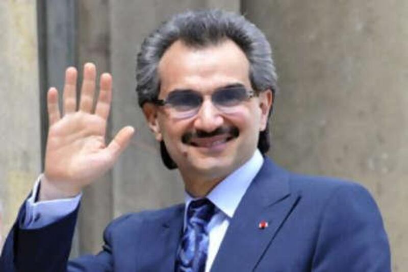 Kingdom Holding raised 3.23 billion riyals when Prince Alwaleed sold a 5 per cent stake in Kingdom in a July initial public offering open to Saudi nationals only.