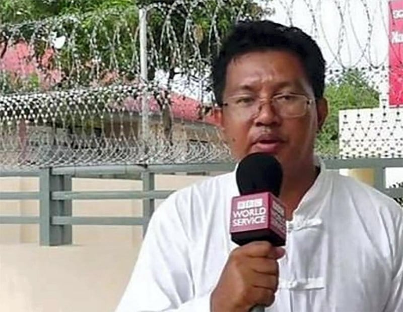 BBC journalist Aung Thura has gone missing in Myanmar. BBC News PR/Twitter