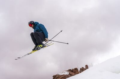 Trojena will be the first major outdoor skiing destination in the GCC. Photo: Neom