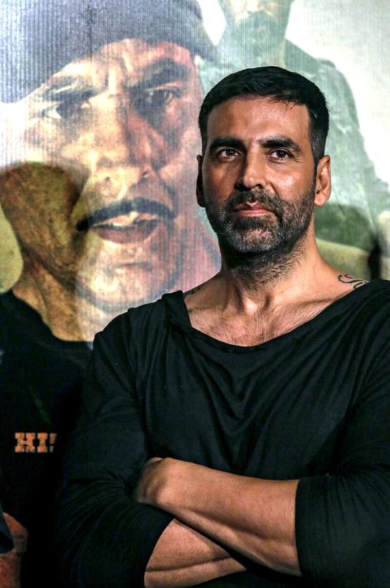 Bollywood actor Akshay Kumar has launched the first insurance scheme in India. He is pictured here promoting his film, Baby on December 3, 2014, ahead of its release on January 23, 2015. Divyakant Solanki /EPA