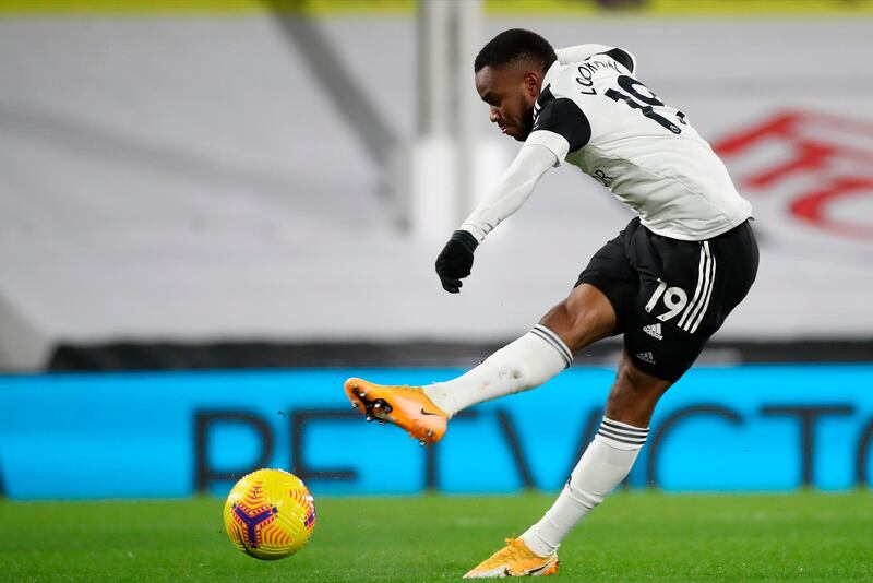 Ademola Lookman, 7 - Showed great composure to size up his early chance and emphatically fire the ball past David de Gea into the bottom corner to put Fulham 1-0 up. The makeshift striker kept himself busy and made a real nuisance of himself with his direct running on the ball, but he should’ve done better when he fired straight at De Gea from 18 yards early in the second half. EPA
