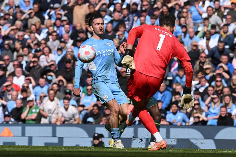 WATFORD RATINGS: Ben Foster 3 - A day to forget for the goalkeeper who simply couldn’t deal with City’s barrage. Conceded a penalty with a foul on Jesus. 

AFP