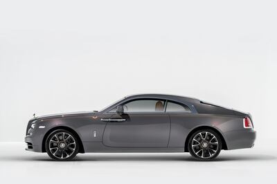 The 55-car limited edition Wraith. Courtesy Rolls-Royce