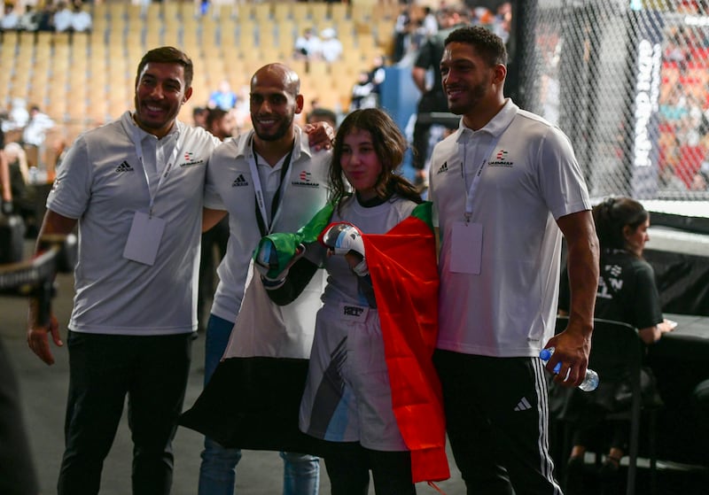 UAE's Aisha Al Hammadi secured silver at the IMMAF Youth World Championships