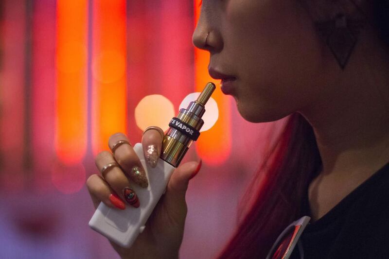 The tax on e-cigarettes follows the legalisation of their sale in April 2019. Reuters