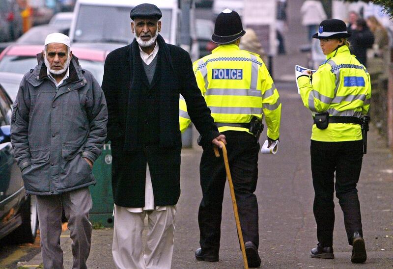 British Muslims feel a strong sense of belonging to the country where they are making their lives. Paul Ellis / AFP