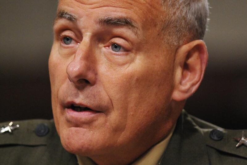 File photo of US Marine Corps General John Kelly, commander of the US southern command who has been appointed by Donald Trump as the new head of homeland security. Mandel Ngan/AFP