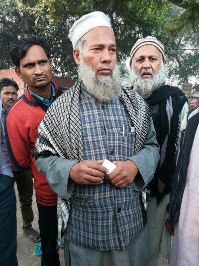Mehboob Alam, the uncle of one of the fire victims, is still seeking news on his other nephew. Taniya Dutta for The National