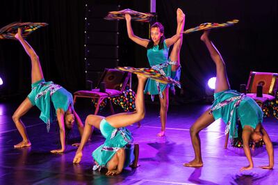 Circus Abyssinia - Cloth-spinning. Photo by Andrey Petrov