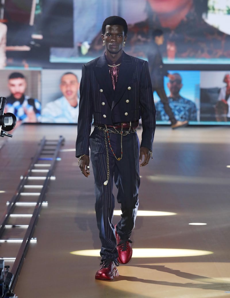 Dolce & Gabbana autumn winter 2021 menswear collection. Courtesy of Dolce & Gabbana
