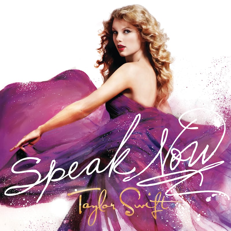 'Speak Now' (2010) had Swift lyrically detailing her growth from adolescence to adulthood. Photo: Big Machine Records