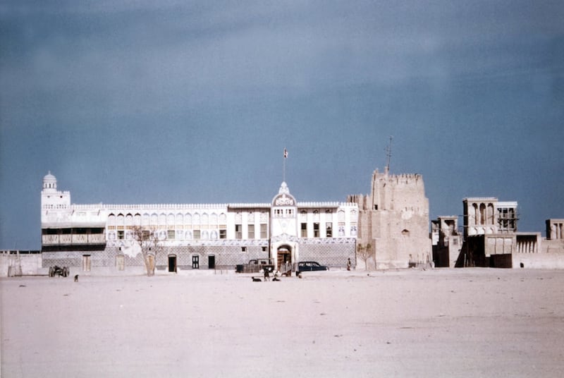 Al Hisn. The old fort was built around 1820 by then Ruler of Sharjah, Sheikh Sultan bin Saqr Al Qasimi, as Sharjah’s government headquarters. Photo: Sharjah Documentation and Archive Authority