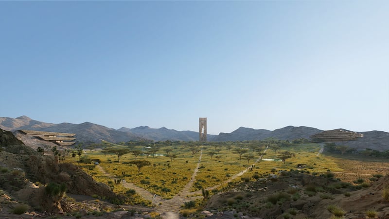 Luxury ecotourism destination Zardun is the latest project to be announced in Neom. All photos: Neom