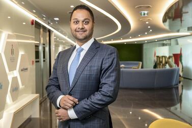 Binay Shetty the chief executive of BRS Ventures says the company looking at acquiring companies in its core markets in GCC and India to boost growth. Antonie Robertson/The National    