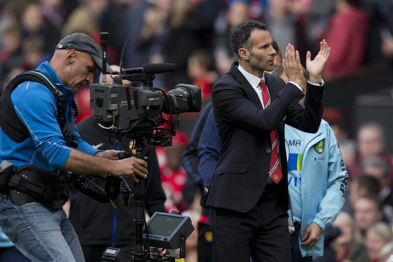 Giggs has, at least for the time being, assuaged the pain United's supporters have been going through with Saturday's win. They will all be hoping Giggs can do it as often as possible for as long as possible. Jon Super / AP Photo