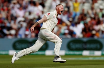 Cricket - England v India - First Test - Edgbaston, Birmingham, Britain - August 4, 2018   England's Ben Stokes celebrates the wicket of India's Mohammed Shami.   Action Images via Reuters/Andrew Boyers      TPX IMAGES OF THE DAY