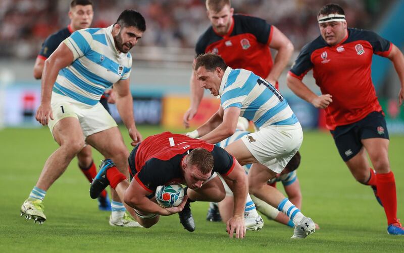 7. Sam Underhill (England) Other than the odd petty spat, and one portentous high hit, England v Argentina never amounted to the “war” Agustin Creevy forecast. Maybe because Underhill snubbed out any threat before it started. Getty Images