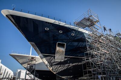 Demand for yachts and luxury liners has soared throughout the pandemic. Bloomberg