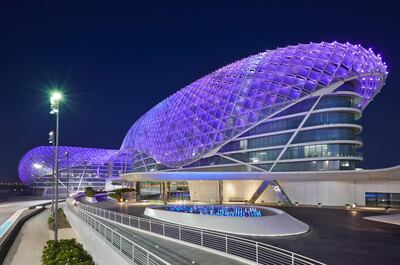 A handout photo of Yas Viceroy hotel in Abu Dhabi (Courtesy: Yas Viceroy)