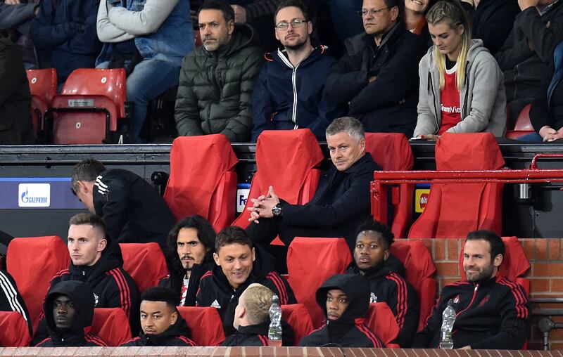 Nemanja Matic 7 - On for Sancho after 74 in the rain. Tried to calm his players who were rushing for a winner in front of the Stretford End. Whacked by a tackle for Pena, who was booked. Getty