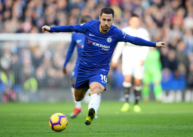 8 - Eden Hazard, Chelsea. Getty Images