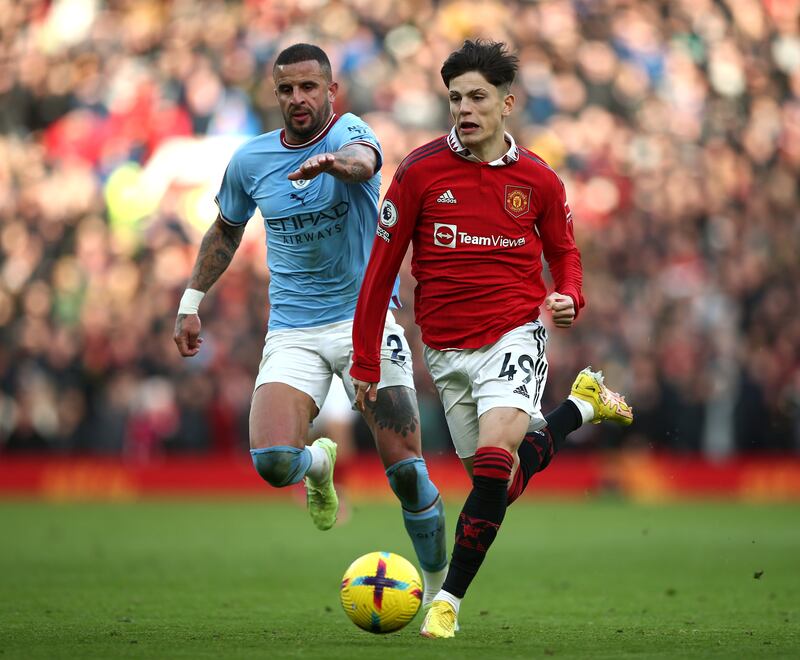 Alejandro Garnacho - 7, On for Eriksen after 71. Energetic and ran down left. Tried to cross, the ball hit Ake’s face and came back to him. He turned, then hit a left footed cross towards Rashford for the winner.

EPA