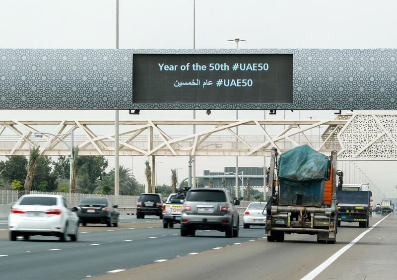 Abu Dhabi, United Arab Emirates, March 16, 2021.  Hazy and overcast weather at Abu Dhabi.
Victor Besa/The National
Section:  NA
FOR:  Stand Alone/ Big Picture