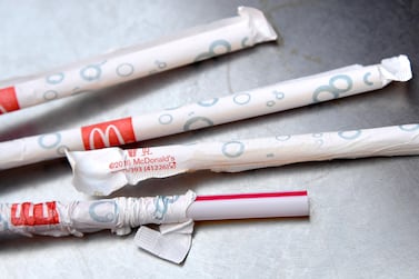 McDonald's are to replace their plastic straws with paper ones in UK and Ireland restaurants Reuters