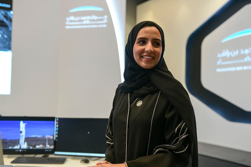 Reem AlMehisni, rover thermal engineering chief at the Mohammed bin Rashid Space Centre in Dubai. Khushnum Bhandari / The National
