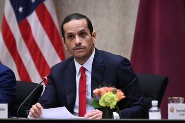 Qatar's Foreign Minister Mohammed Al Thani backs talks between Gulf countries and Iran. AP
