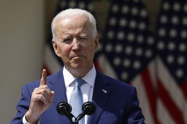 US President Joe Biden called gun violence in the country a 'pandemic' and an 'international embarrassment'. Abaca/Bloomberg