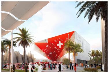 The Swiss pavilion at Expo 2020 Dubai. Courtesy: Swiss Pavilion Expo 2020 Dubai