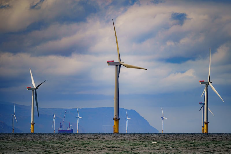Labour says Great British Energy would invest in offshore wind and other sources of clean energy, if the party wins the July 4 general election. PA