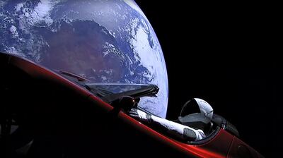 This still image taken from a SpaceX livestream video shows "Starman" sitting in SpaceX CEO Elon Musk's cherry red Tesla roadster after the Falcon Heavy rocket delivered it into orbit around the Earth on February 6, 2018.
Screams and cheers erupted at Cape Canaveral, Florida as the massive rocket fired its 27 engines and rumbled into the blue sky over the same NASA launchpad that served as a base for the US missions to Moon four decades ago. / AFP PHOTO / SPACEX / HO / RESTRICTED TO EDITORIAL USE - MANDATORY CREDIT "AFP PHOTO / SPACEX" - NO MARKETING NO ADVERTISING CAMPAIGNS - DISTRIBUTED AS A SERVICE TO CLIENTS

