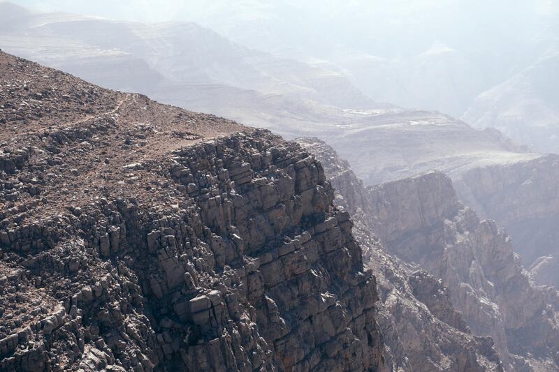 11.01.19 Dubai resident Fatima Deryan spending her Friday climbing the highest peak of the UAE; Jebel Jais  in Ras Al Khaimah. Fatima is training to climb Everest in March.
Anna Nielsen For The National