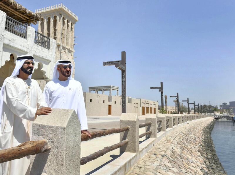 
Mohammed bin Rashid and Mohammed bin Zayed sign a strategic partnership between Aldar and Emaar