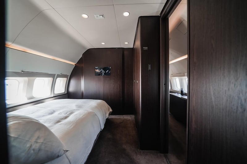 Royal Jet revealed its newly refurbished and upgraded Boeing Business Jet aircraft. Photo: Royal Jet