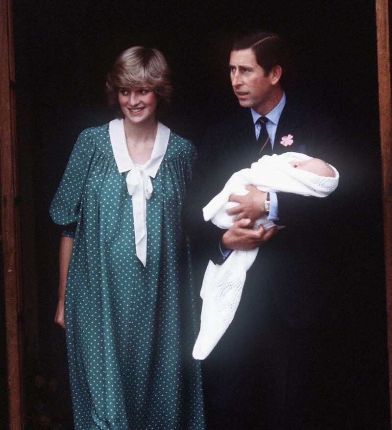 June 21, 1982: Diana gives birth to Prince William. Getty