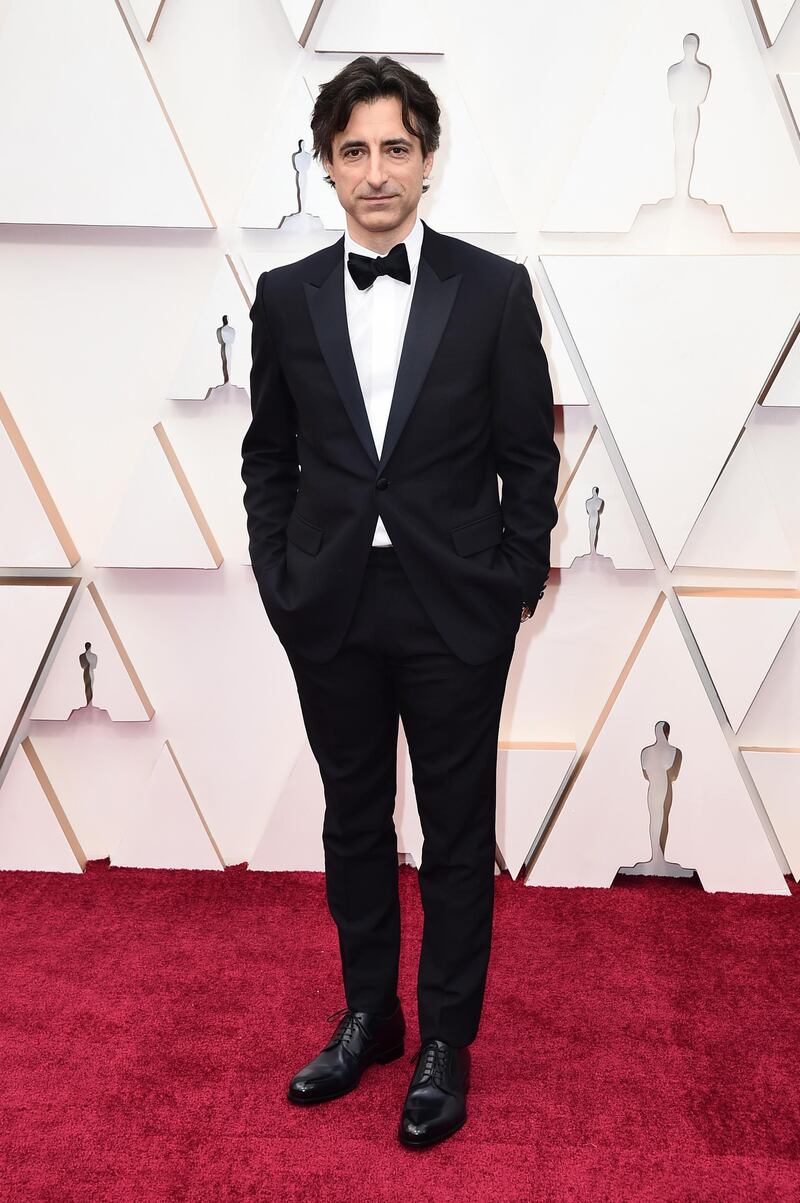 Noah Baumbach arrives at the Oscars on Sunday, February 9, 2020, at the Dolby Theatre in Los Angeles. AP