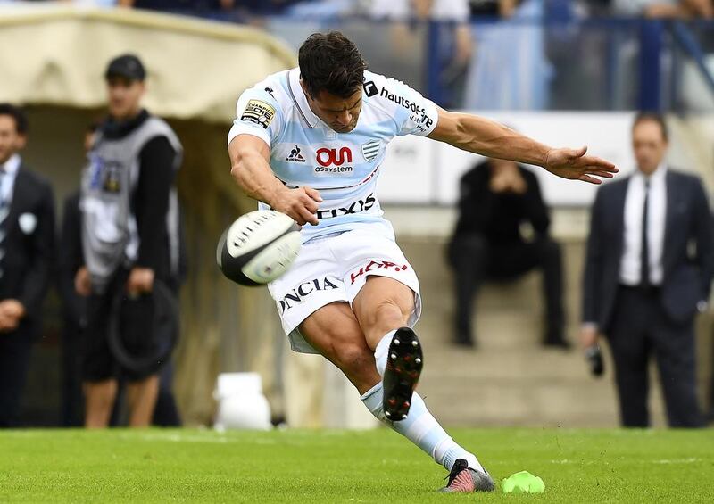 Dan Carter currently plays in France for Racing Metro and was key to their Top 14 title triumph last season. Franck Fife / AFP
