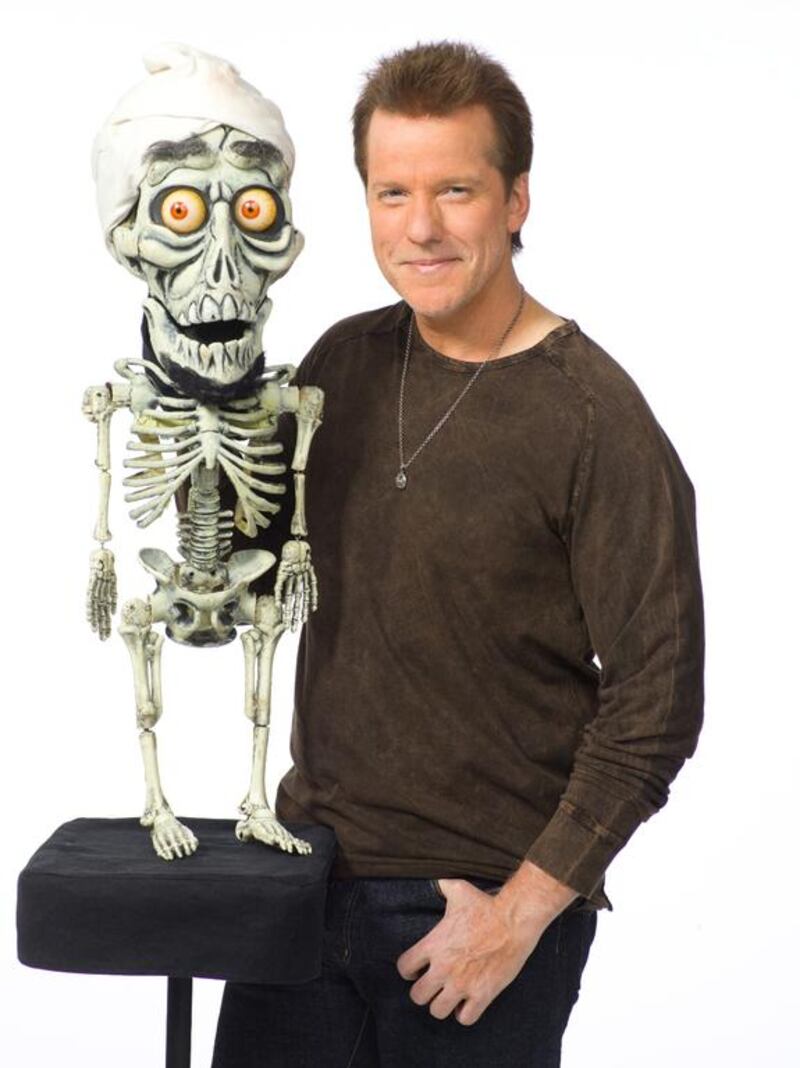 The American comic and ventriloquist Jeff Dunham. Courtesy Flash Entertainment